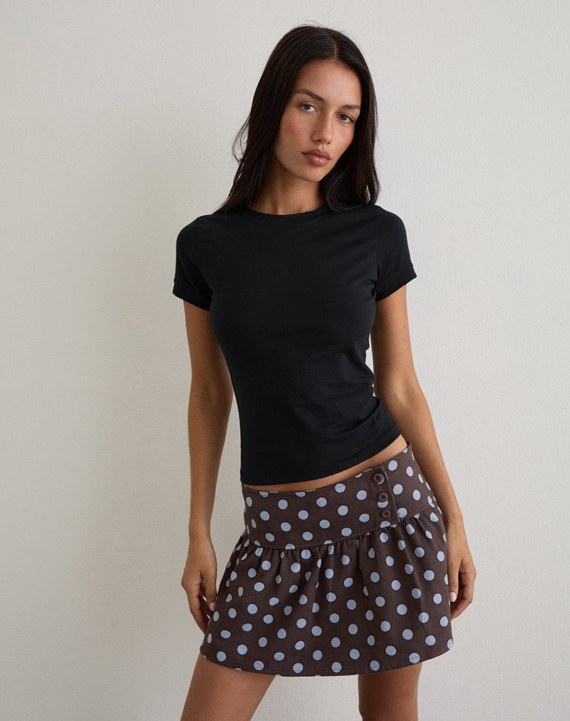 Camiseta Sutin Negra