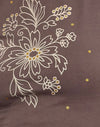  Lentejuelas florales nuez moscada