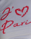Blanco con gráfico I Love Pari