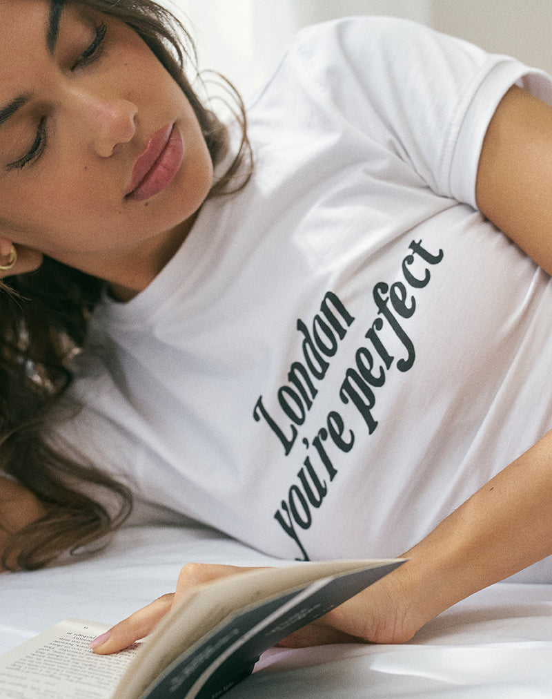 Camiseta London You're Perfect de edición limitada