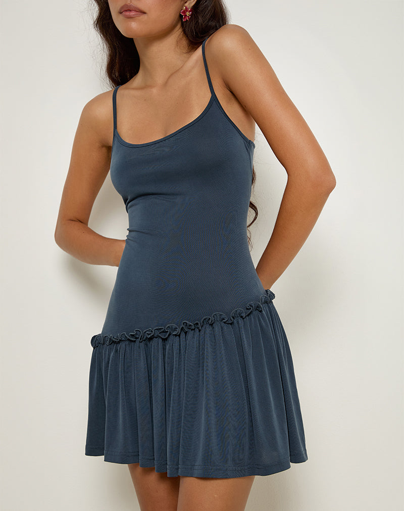 Imagen del minivestido Suvi Cami en Ocean Storm