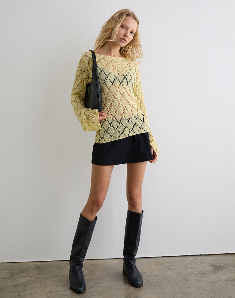 Imagen de Tate Jumper Limón metalizado