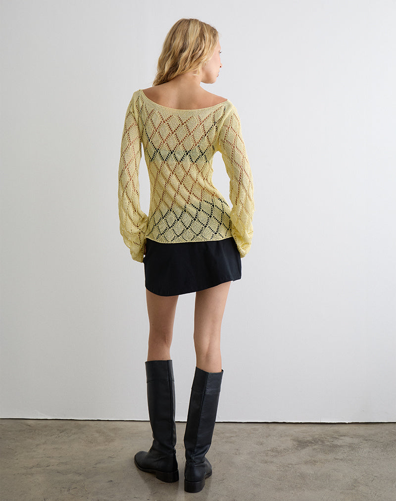 Imagen de Tate Jumper Limón metalizado
