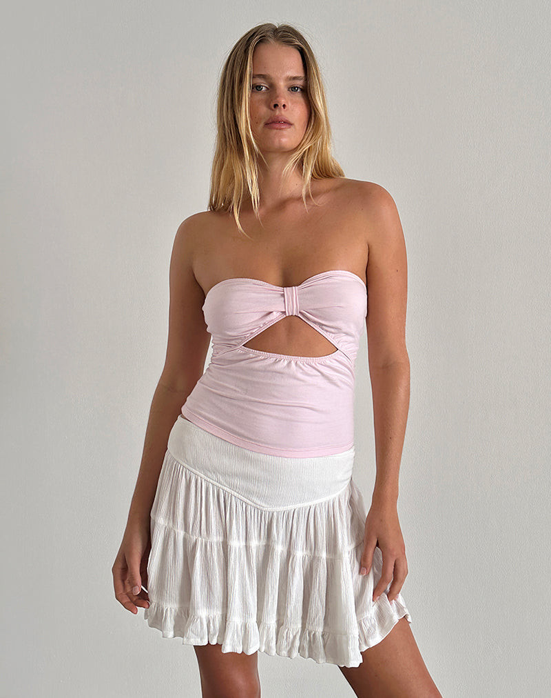 Imagen de Tifose Twist Front Top en rosa claro
