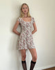 Imagen del minivestido Tipani en Vintage Bloom Marfil