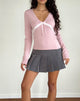 imagen de Tirzah Brushed Knit Top in Pink