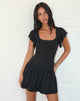 Imagen de Toinette Minivestido de cintura caída en negro