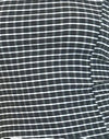 Crinkle Check Negro Gris
