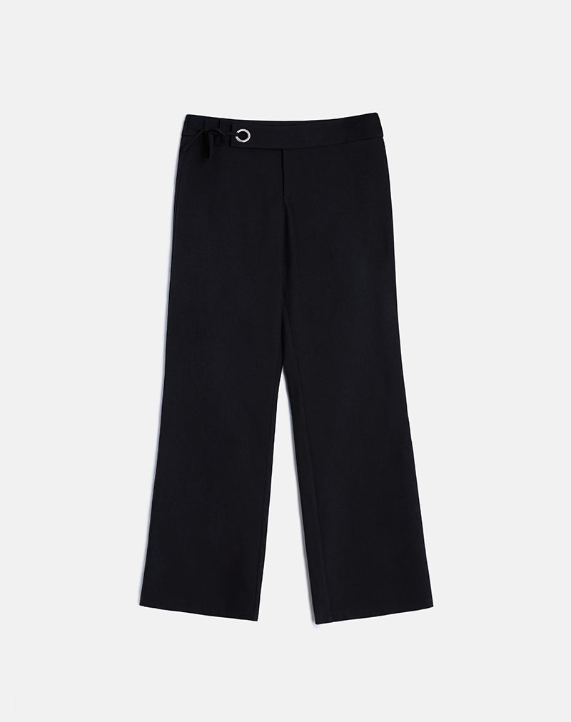 Imagen del pantalón Tova Tie Tailoring en negro