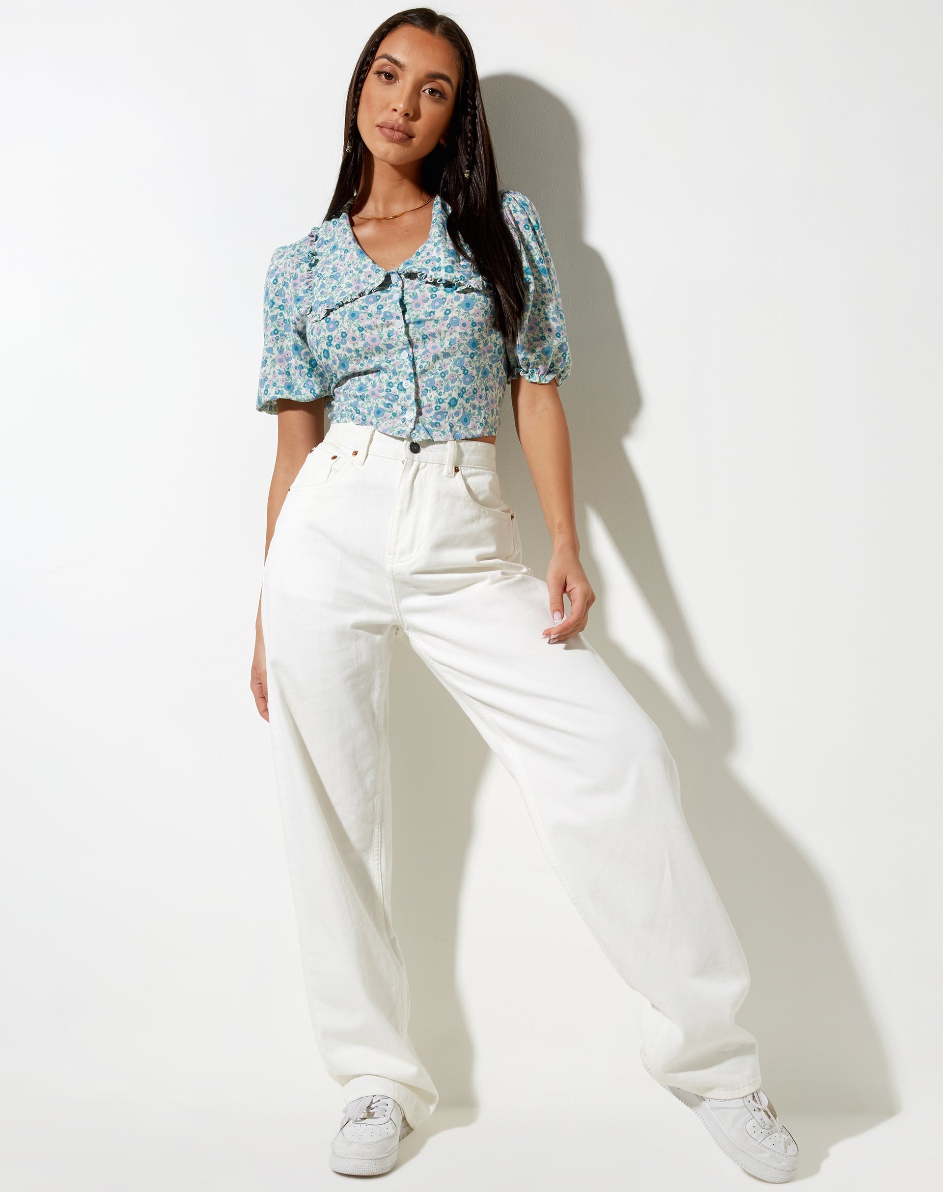 Imagen de Tucci Top en Flower Power Azul