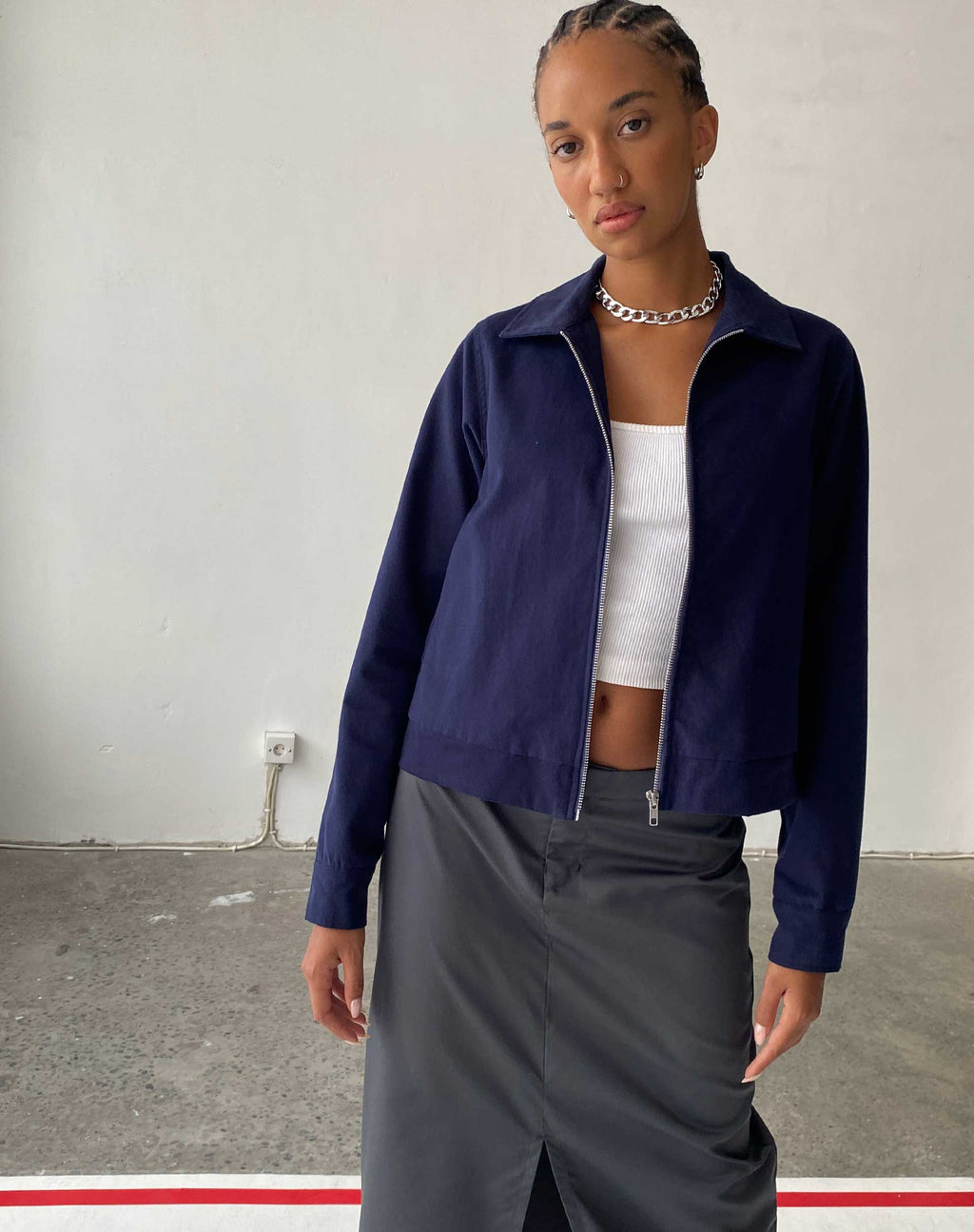 Chaqueta Tumbas en azul marino