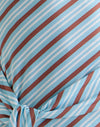 Raya Diagonal Azul Claro
