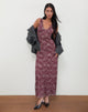 Imagen de Vatika Maxi Dress in Abstract Leo Spot