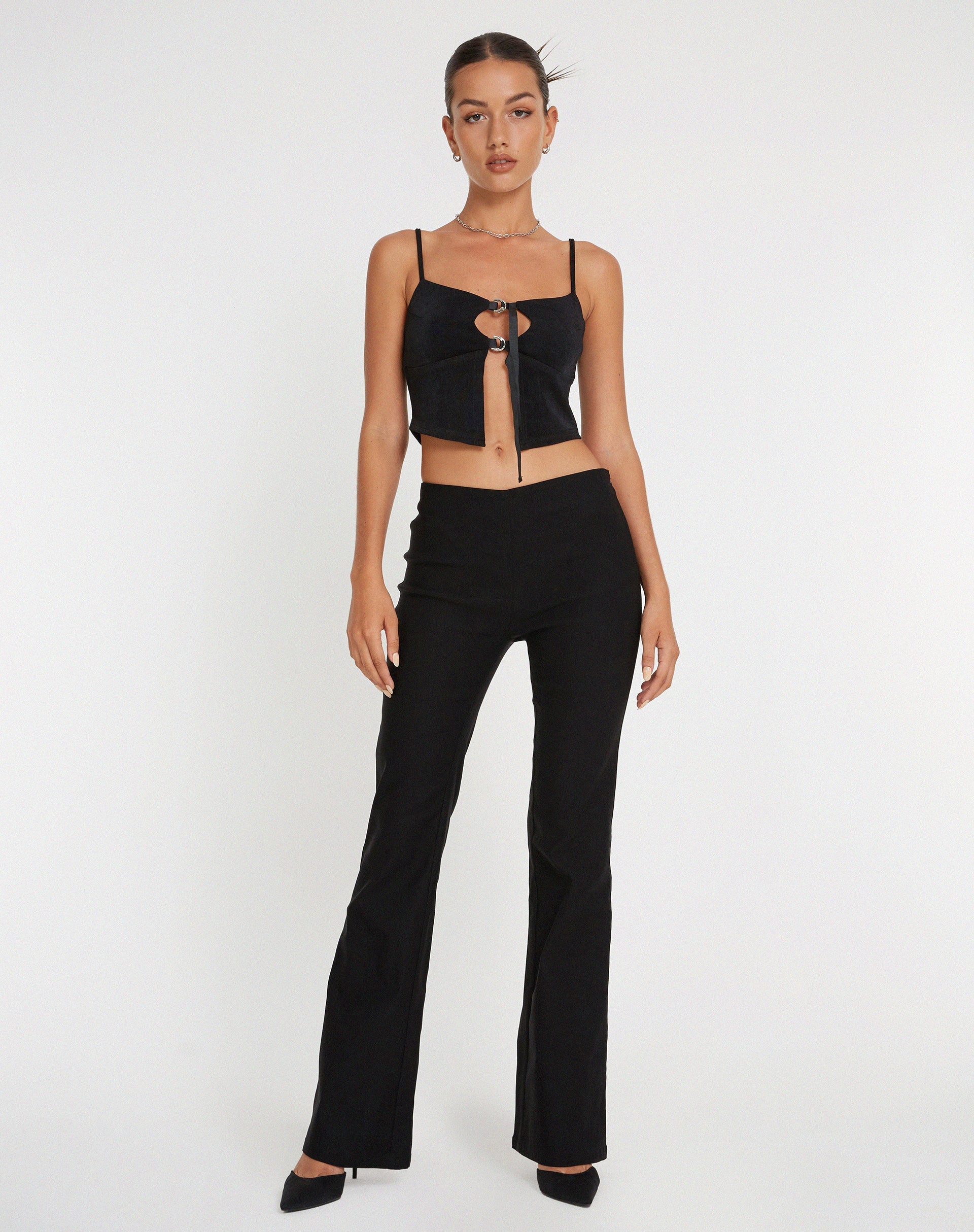 imagen de Velda Crop Top en Negro