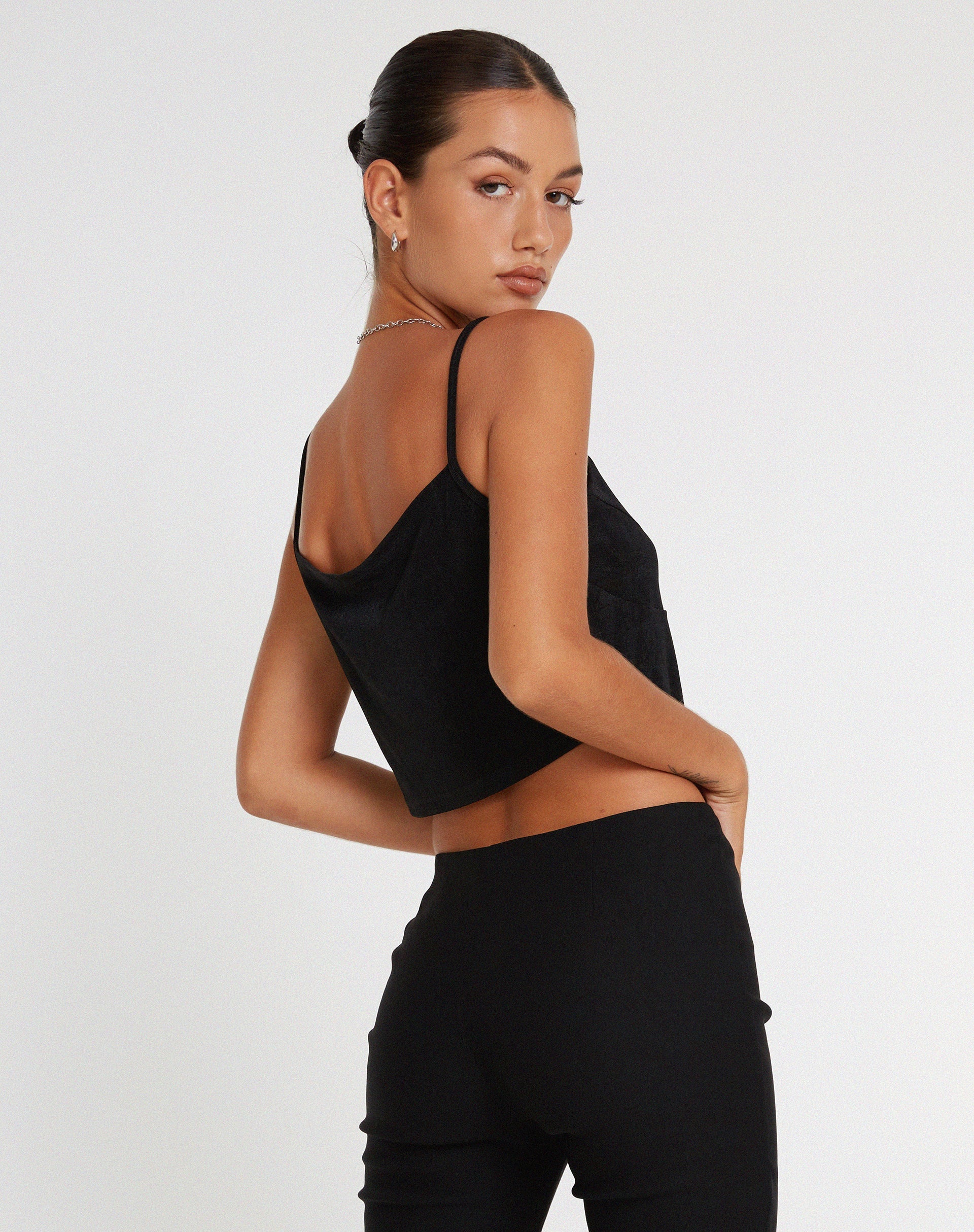 imagen de Velda Crop Top en Negro