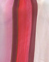 Raya pintada de gasa rosa