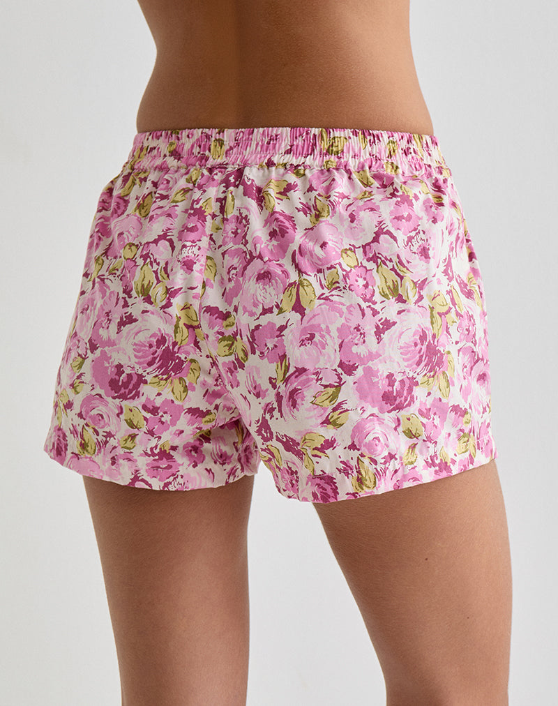 Imagen de Verie Boxer Shorts en Floral Rosa