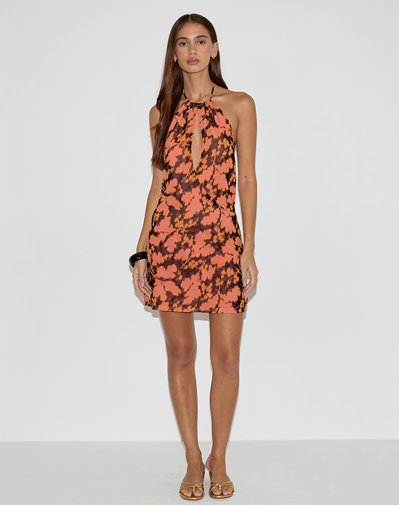 Imagen del minivestido Veslina en Floral Amueblado
