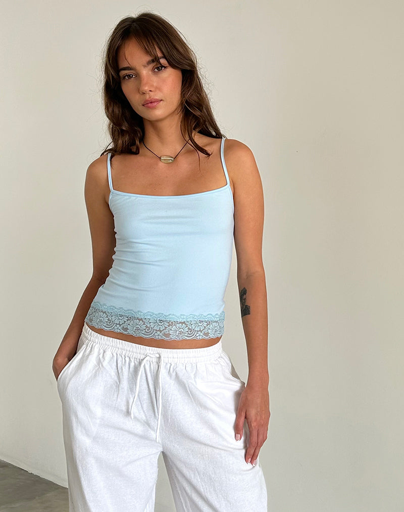 Imagen de Vikha Vest Top en Soft Slinky Blue