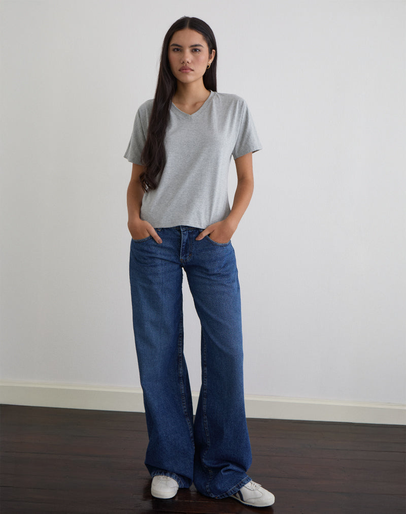 Imagen de Viman Top en Jersey Gris Marga