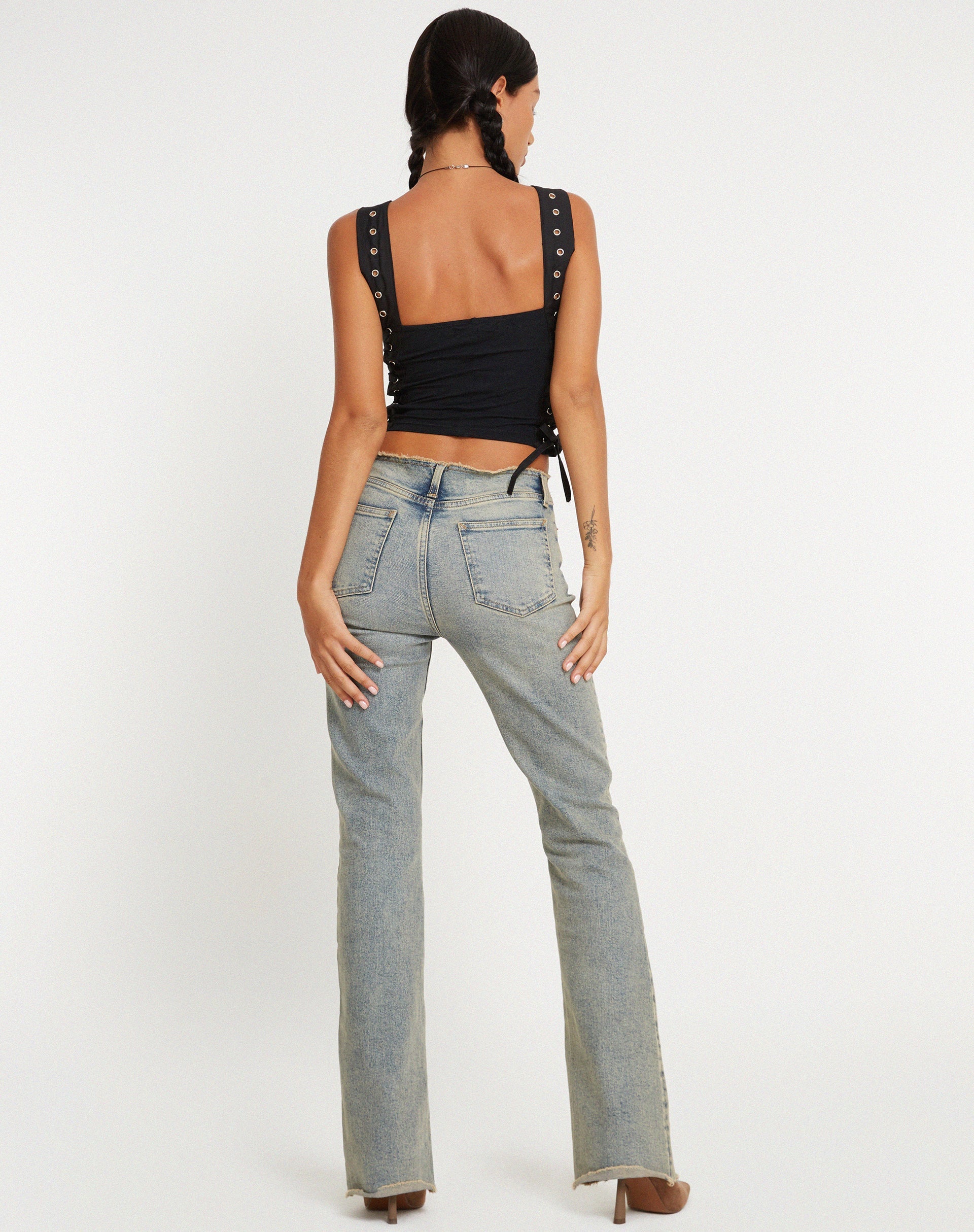imagen de Wati Crop Top en Negro