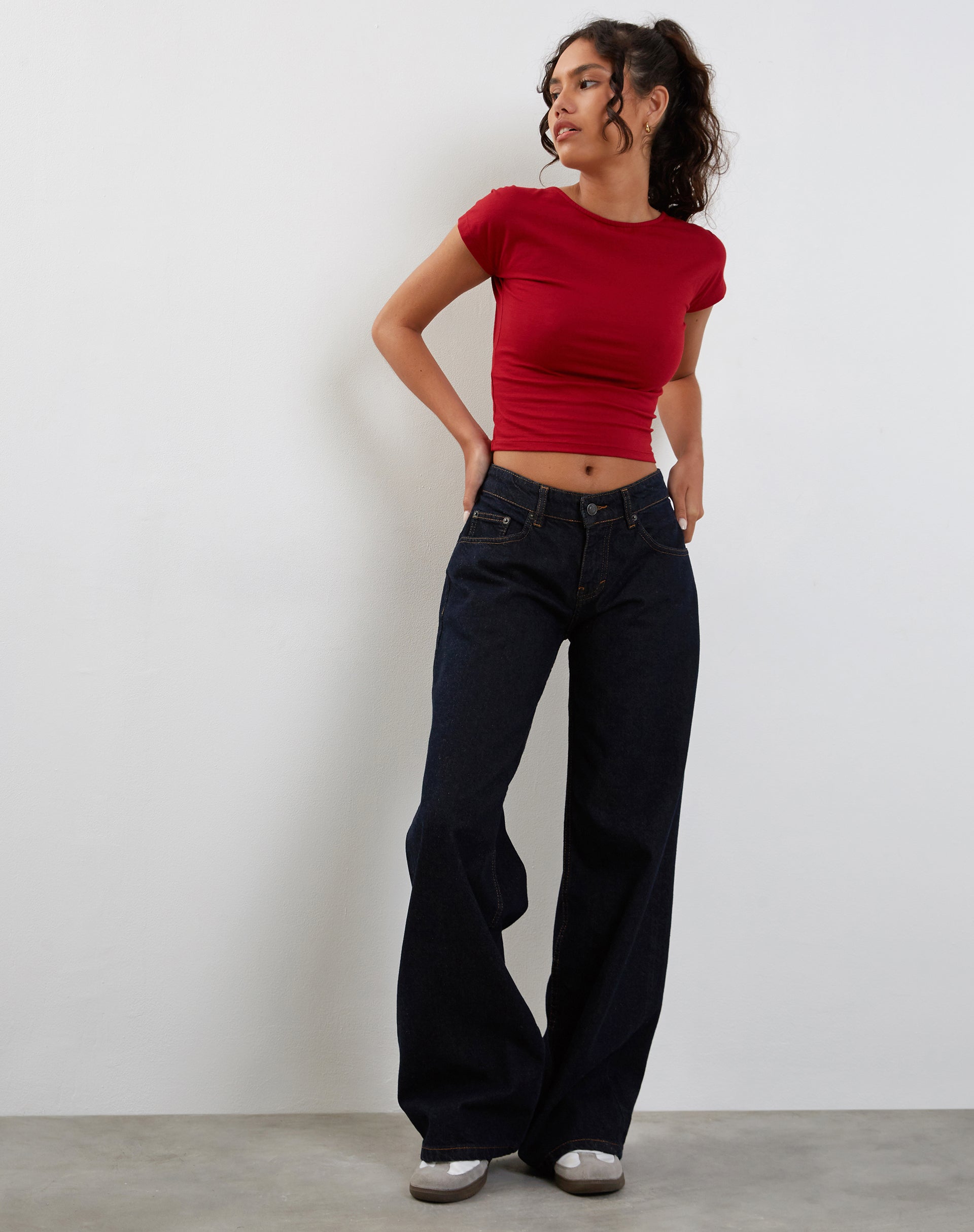 Imagen de Xiwang Crop Top en Rojo Adrenalina