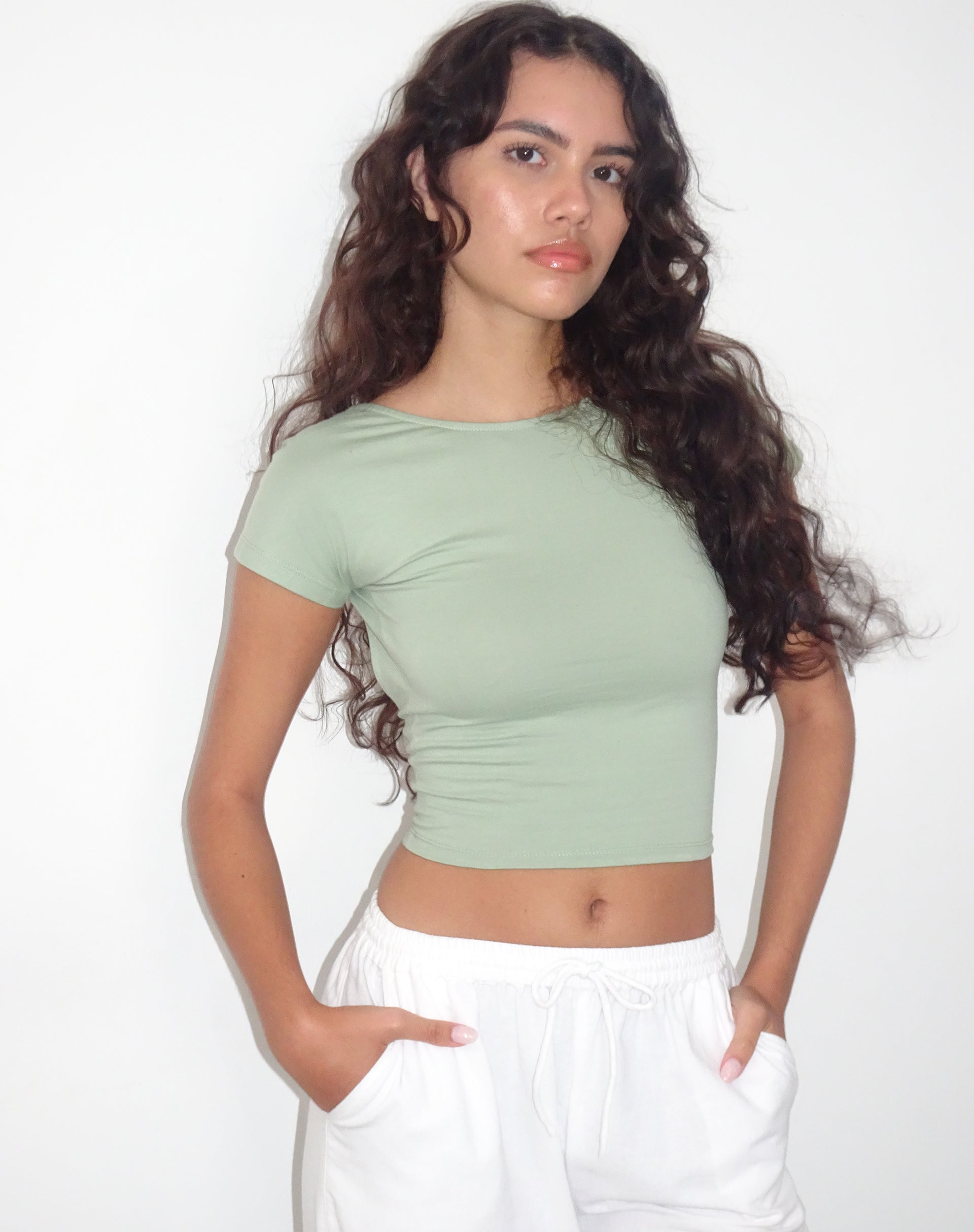 Imagen de Xiwang Crop Top en Desert Sage