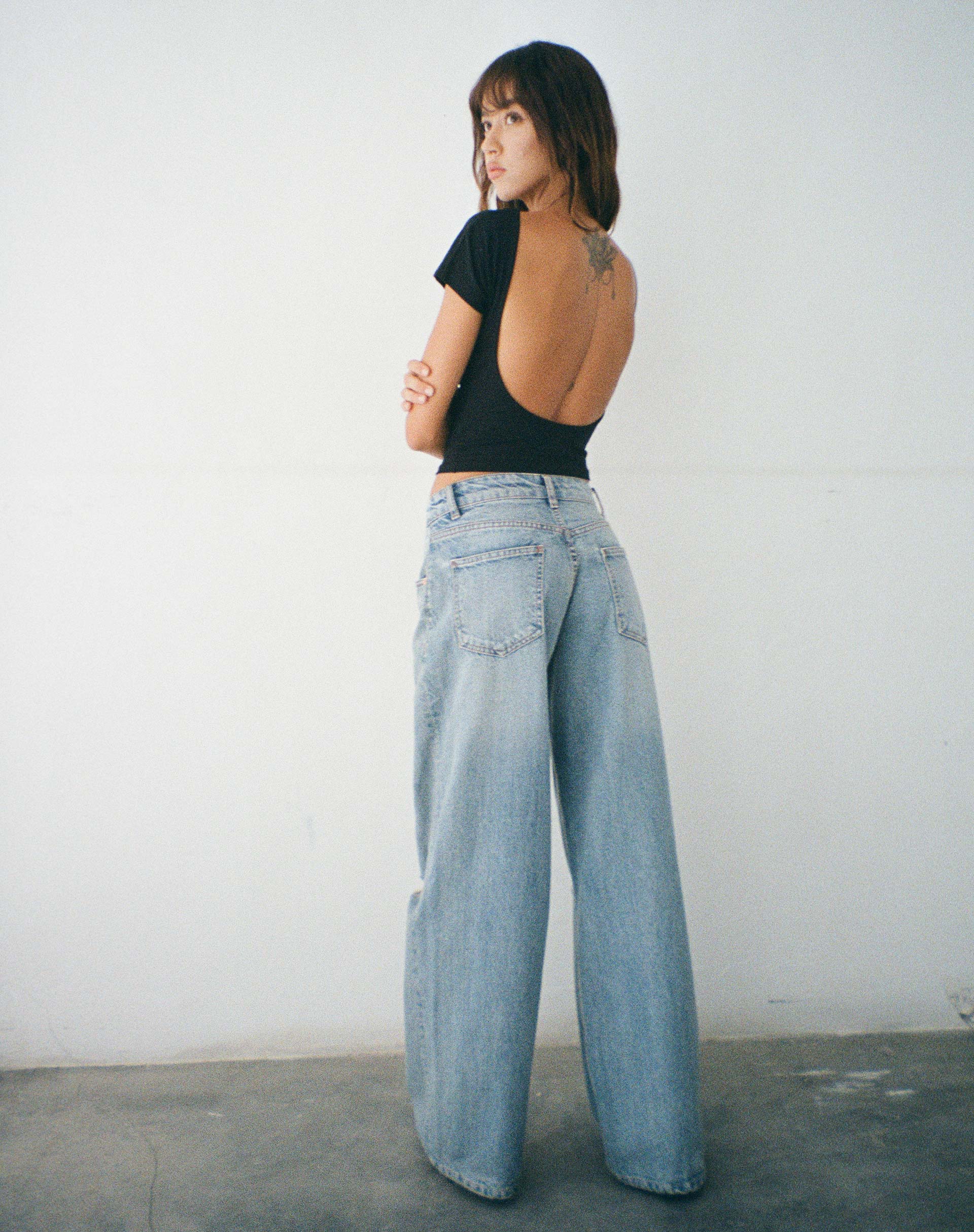 Imagen de Xiwang Crop Top en negro