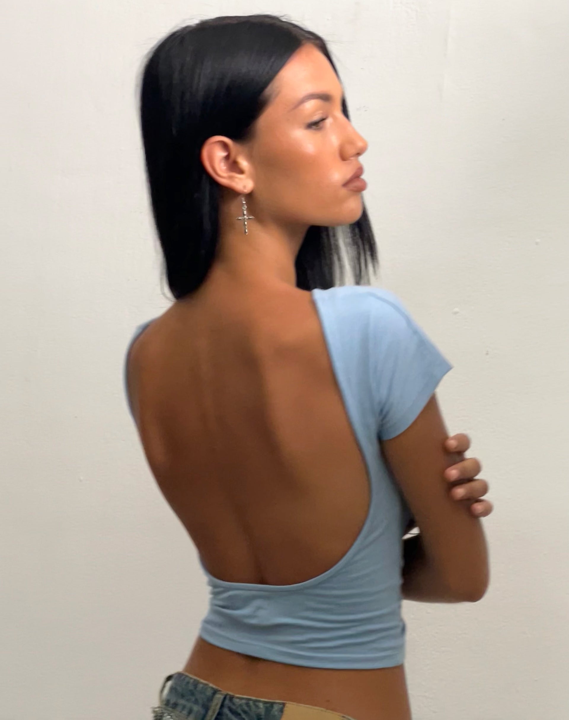 Imagen de Xiwang Crop Top Azul Nantucket