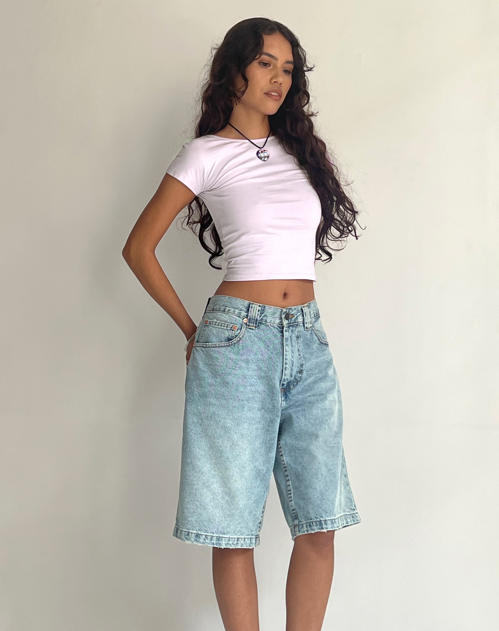 Imagen de Xiwang Crop Top en lila suave