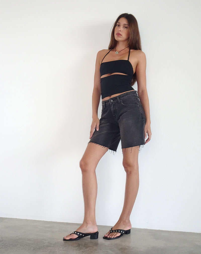 Top Yasi en negro