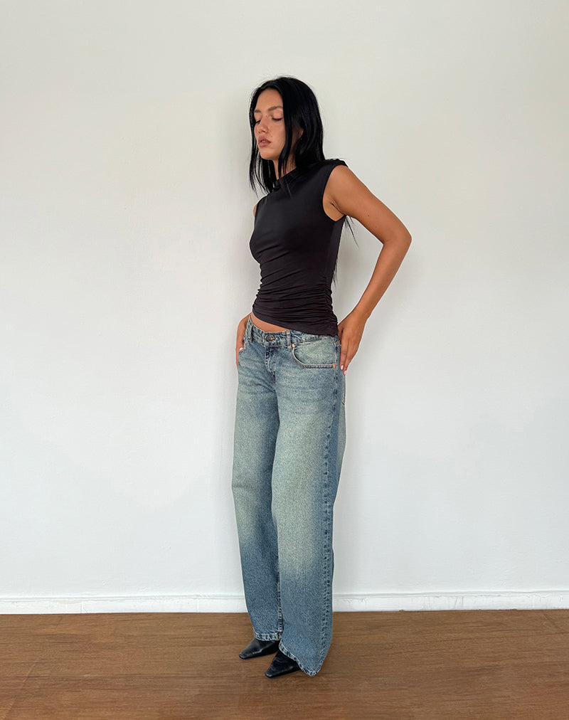 Imagen de Yeseo Tank Slinky Top en Negro