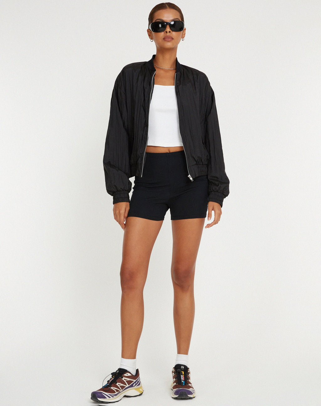 Chaqueta Yuu Shell Negra