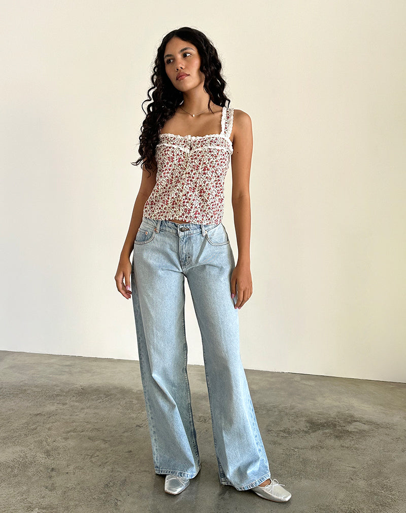 Imagen de Zarinata Cami Top en Pretty Ditsy