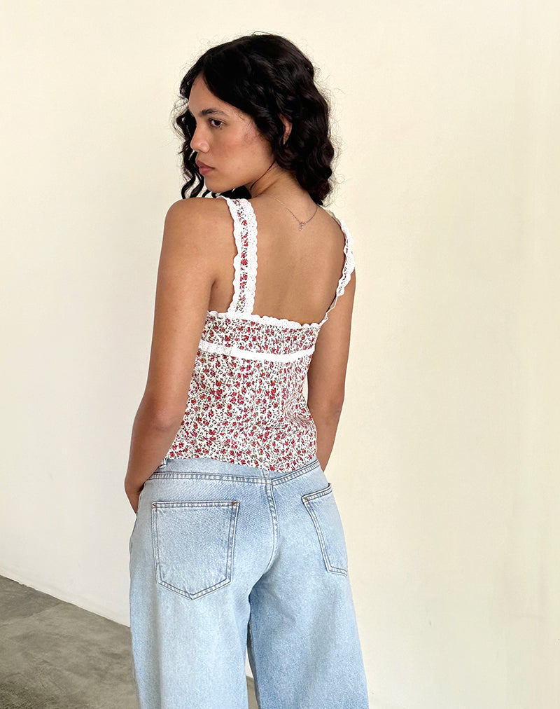 Imagen de Zarinata Cami Top en Pretty Ditsy