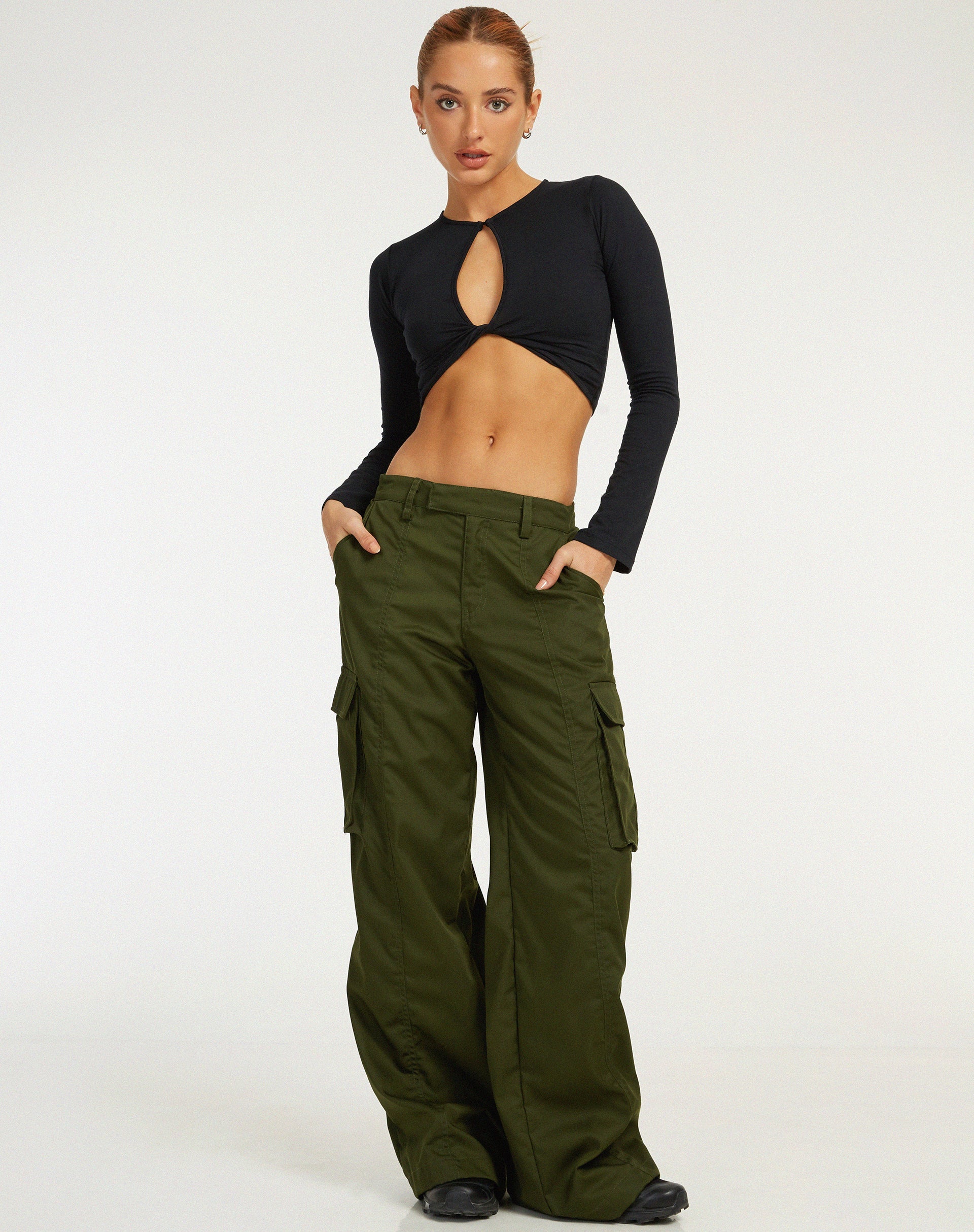imagen de Calix Cargo Trouser en Verde Bosque