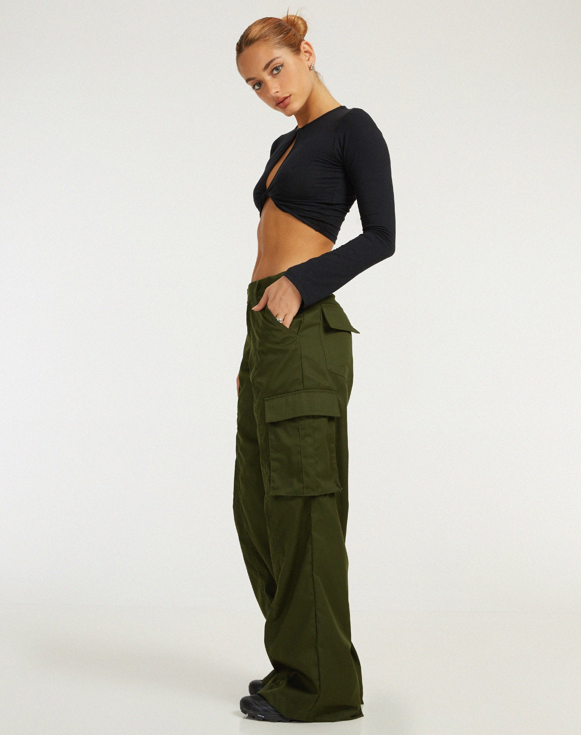 imagen de Calix Cargo Trouser en Verde Bosque