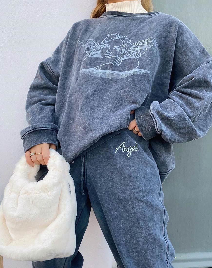 Imagen de Sudadera Glo en Lavado Piedra Angelo