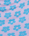  Linda margarita floral lila y azul