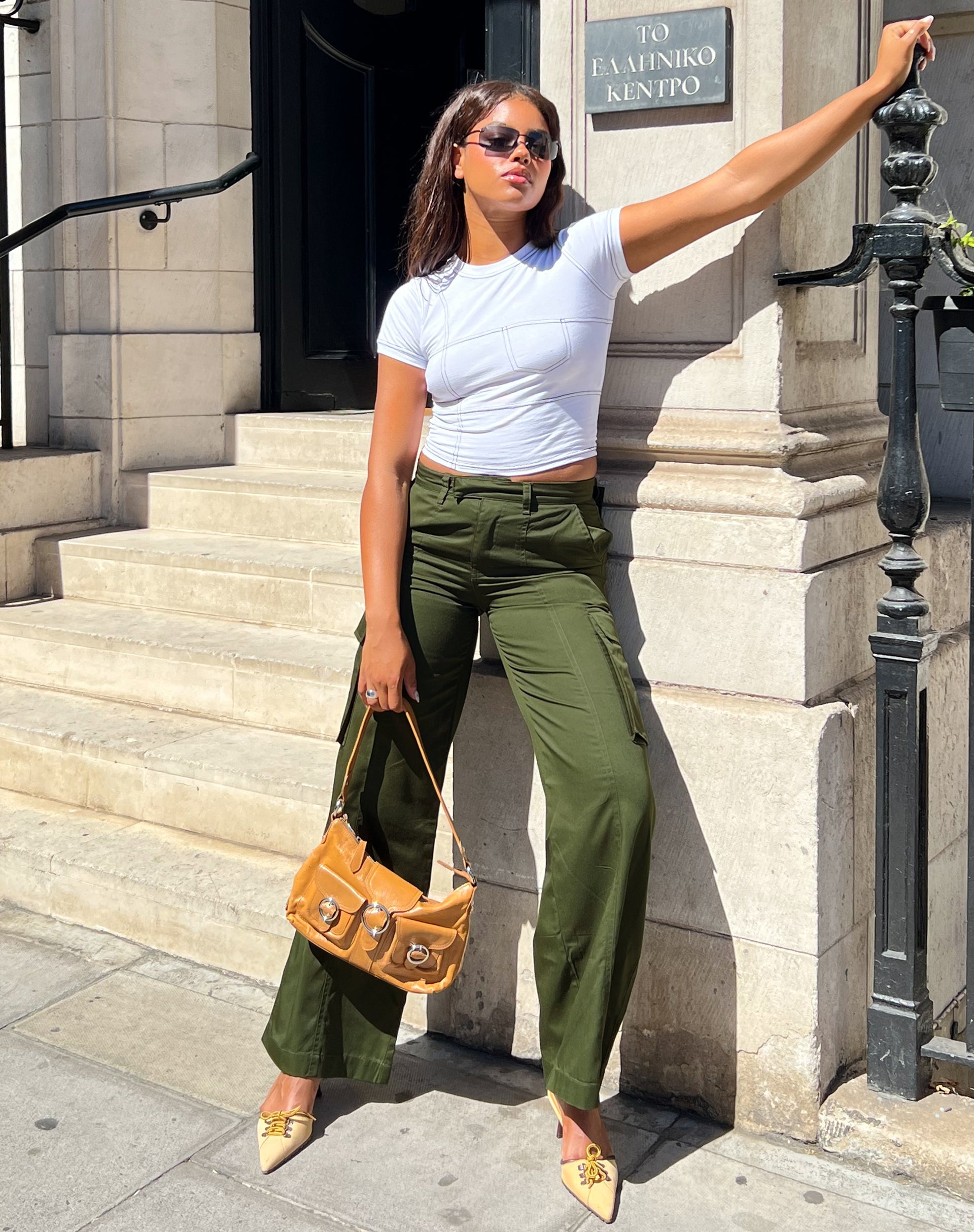 imagen de Calix Cargo Trouser en Verde Bosque