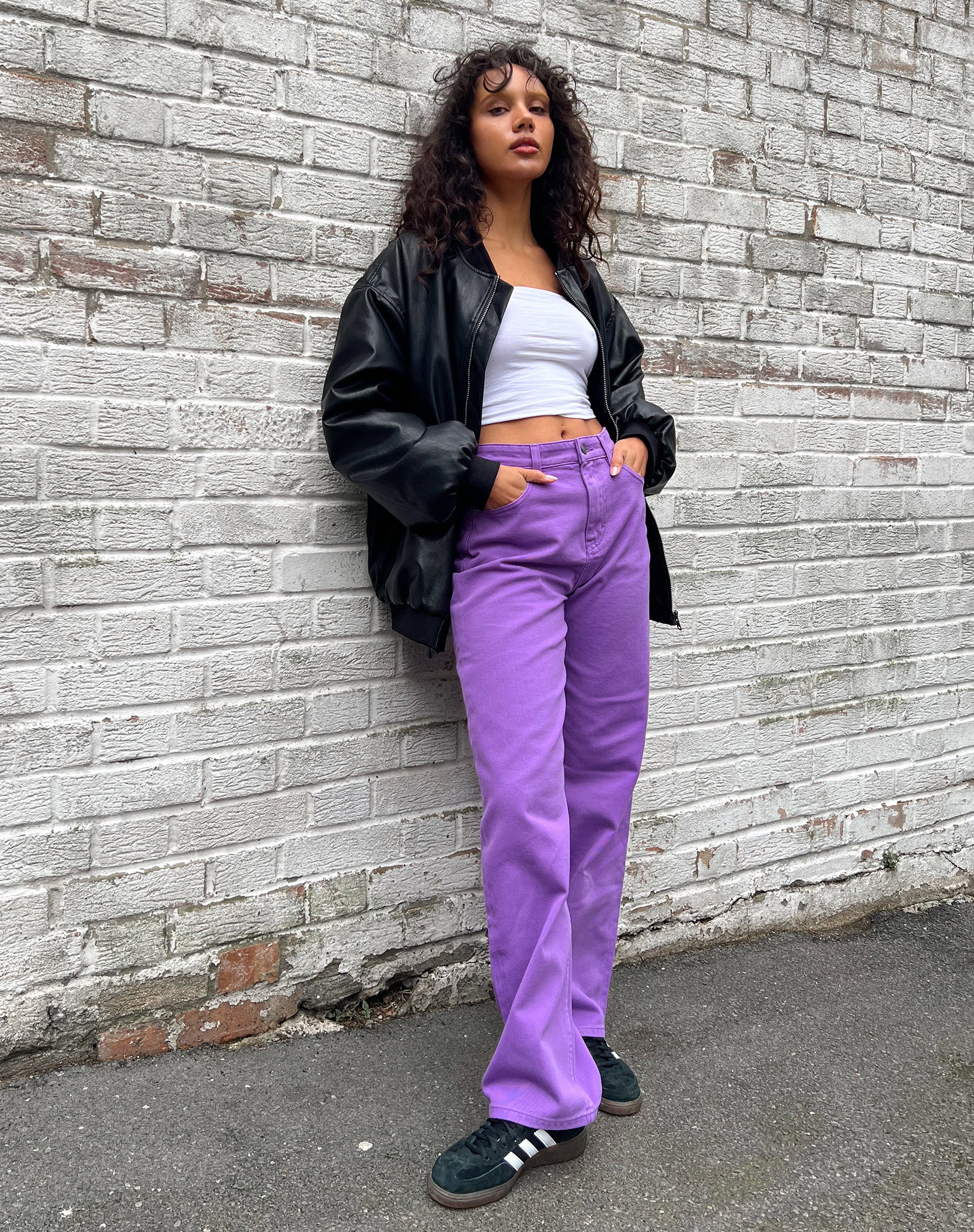 Imagen de Parallel Jeans en morado