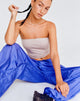 imagen de Chute Trouser en azul cobalto