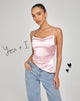 imagen de Sipin Top en rosa satinado