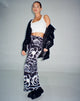imagen de Tsuna Maxi Skirt en Mono Doodle Negro