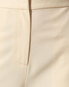 Raya gruesa Beige Marrón Chocolate