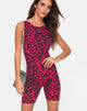 Imagen de Acro Unitard en Oversize Jaguar Rojo