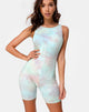 Imagen de Acro Unitard en Pastel Tie Dye