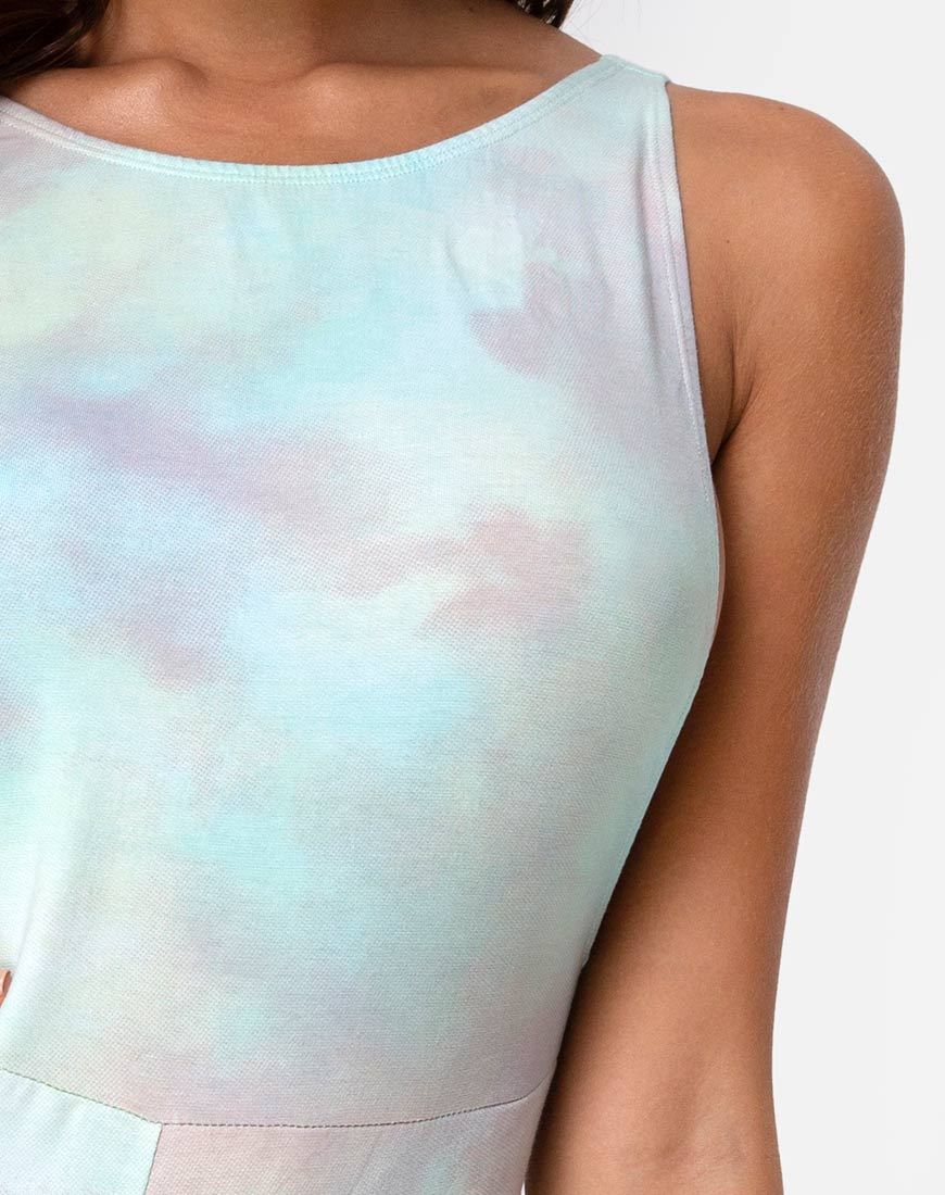 Imagen de Acro Unitard en Pastel Tie Dye