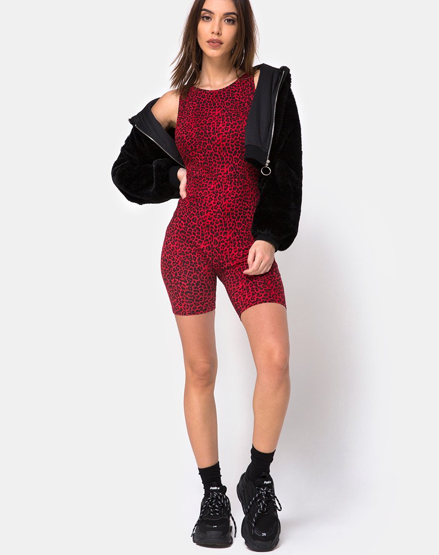 Imagen de Acro Unitard en animal de color