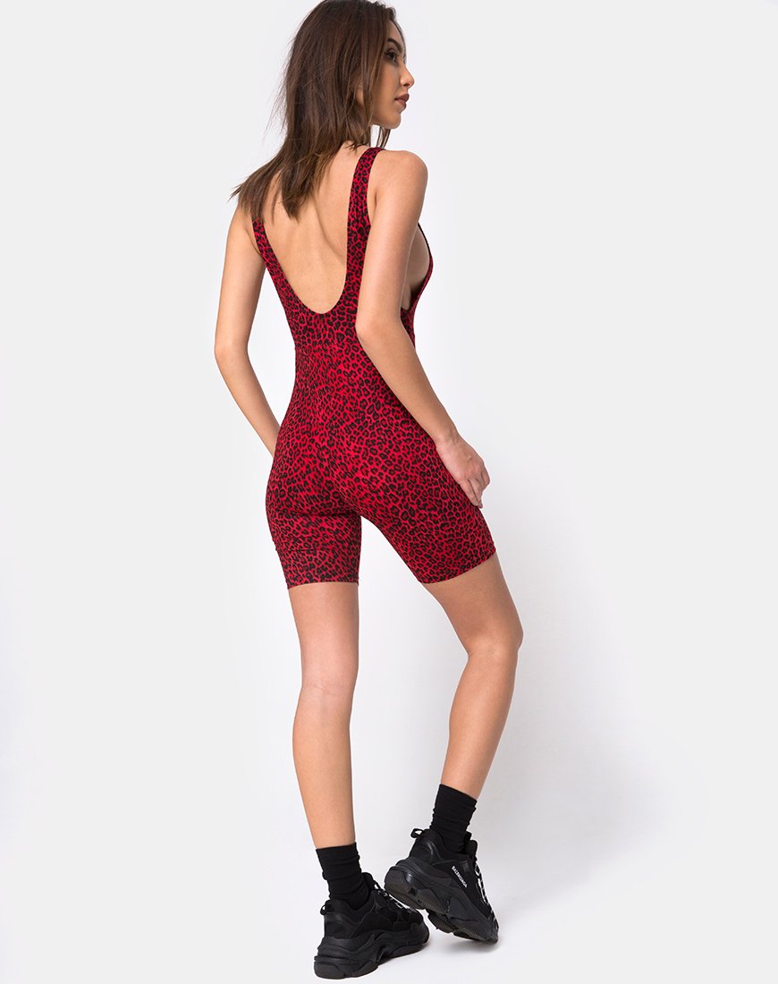 Imagen de Acro Unitard en animal de color